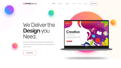 Designer Portfolio WordPress Theme